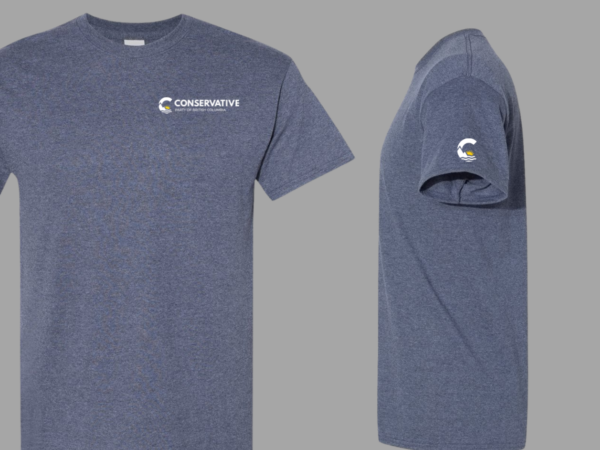 Men's Conservative Party Heat Pressed T-shirt - Image 2